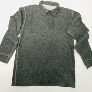 L.L.Bean 100 Percent Cotton Grey Pullover